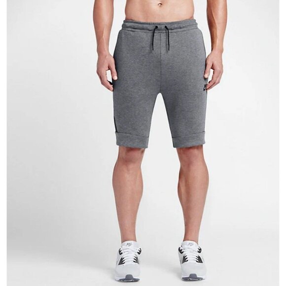 Nike Sportswear Tech Fleece Shorts Athletic Grey Men’s SZ S - Picture 6 of 12